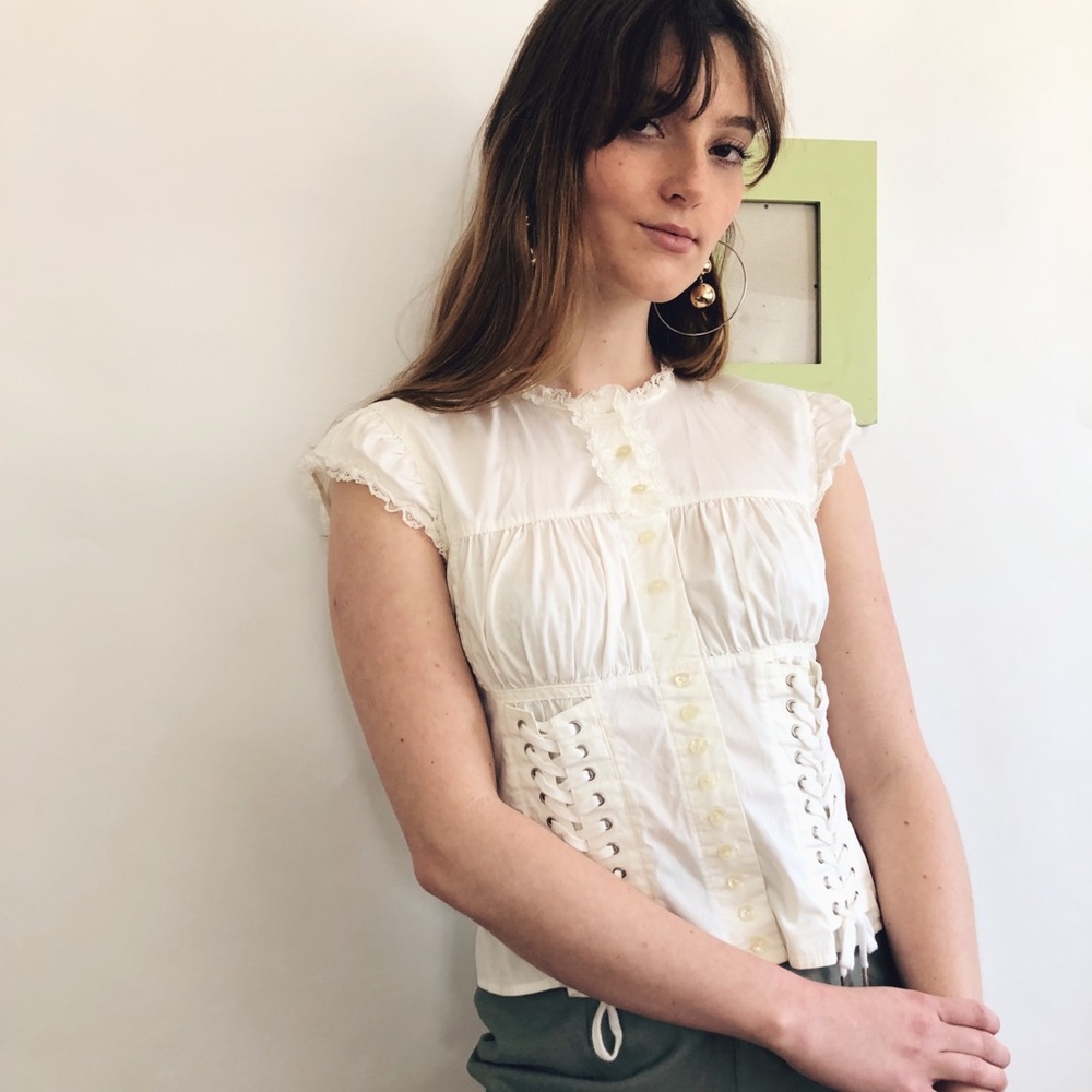 Vintage Delicate Corset Top